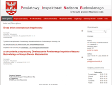 Tablet Screenshot of nowydwormazowiecki.pinb.pl